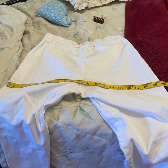 Soft Surroundings Metro White Denim Pull On Jeans/Jeggings Size P/S - Picture 10 of 12